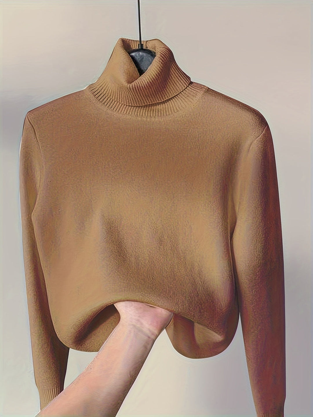 Selena | Cozy Lined High-Neck Sweater - image 5