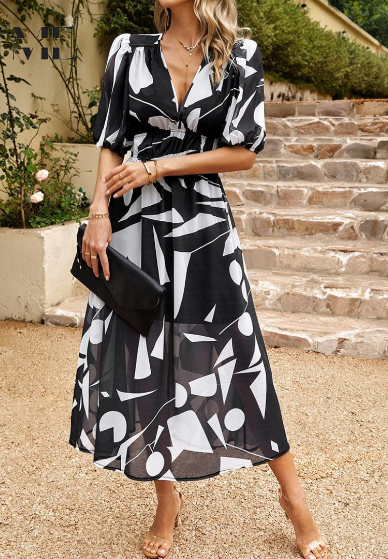Monica™ | Elegant Floral Dress - image 12
