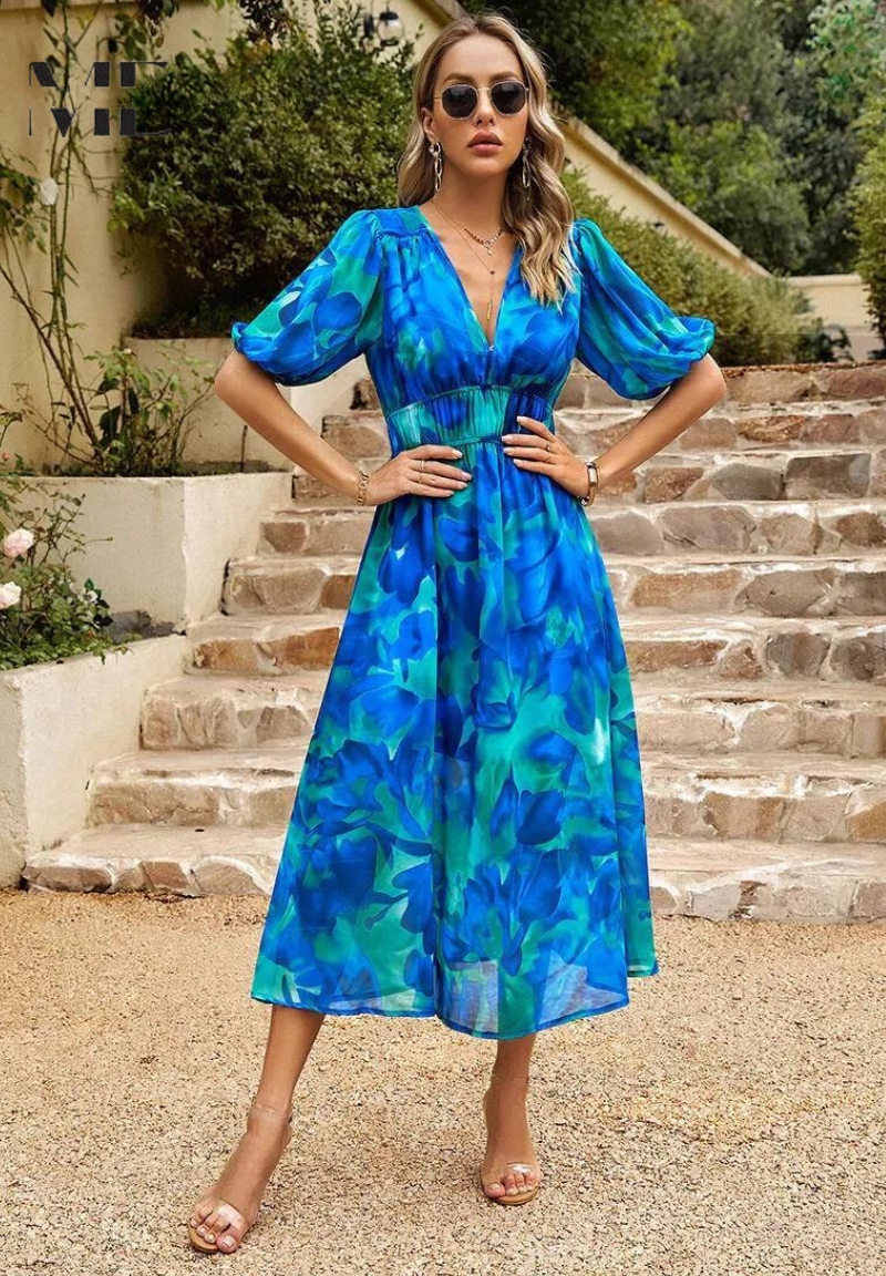 Monica™ | Elegant Floral Dress - image 15