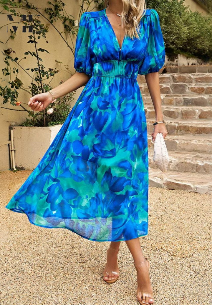 Monica™ | Elegant Floral Dress - image 8