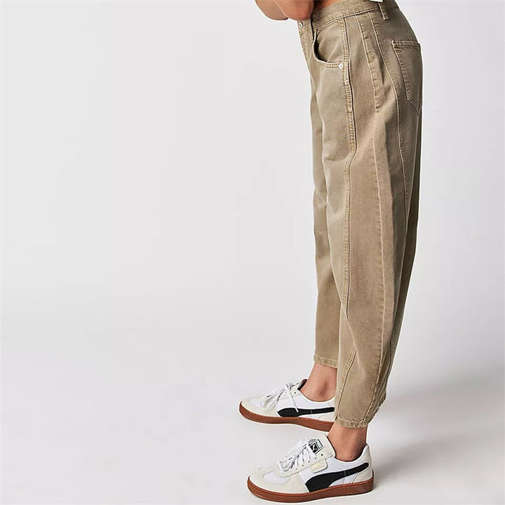 Barrel | Women's High Waist Barrel Leg Jeans Relaxed Fit Denim - image 19