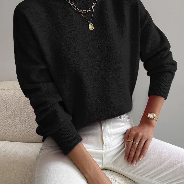 Lorelei | Refined Mock Neck Sweater - image 1