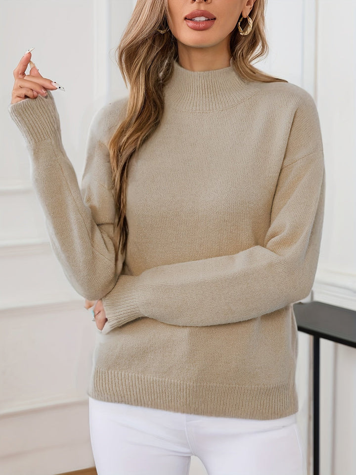 Lorelei | Refined Mock Neck Sweater - image 10