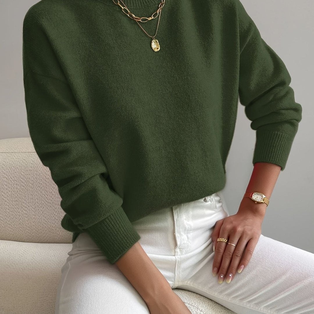 Lorelei | Refined Mock Neck Sweater - image 14