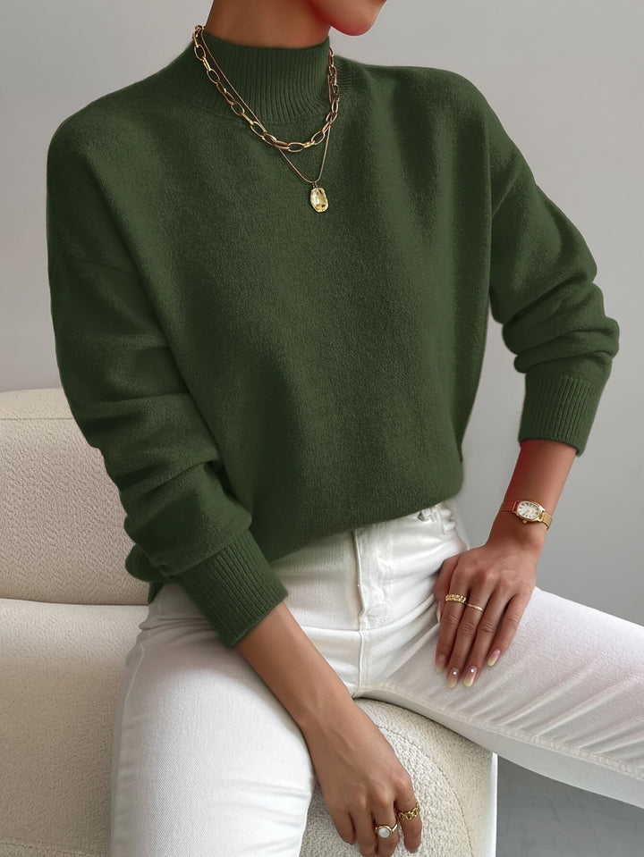 Lorelei | Refined Mock Neck Sweater - image 15