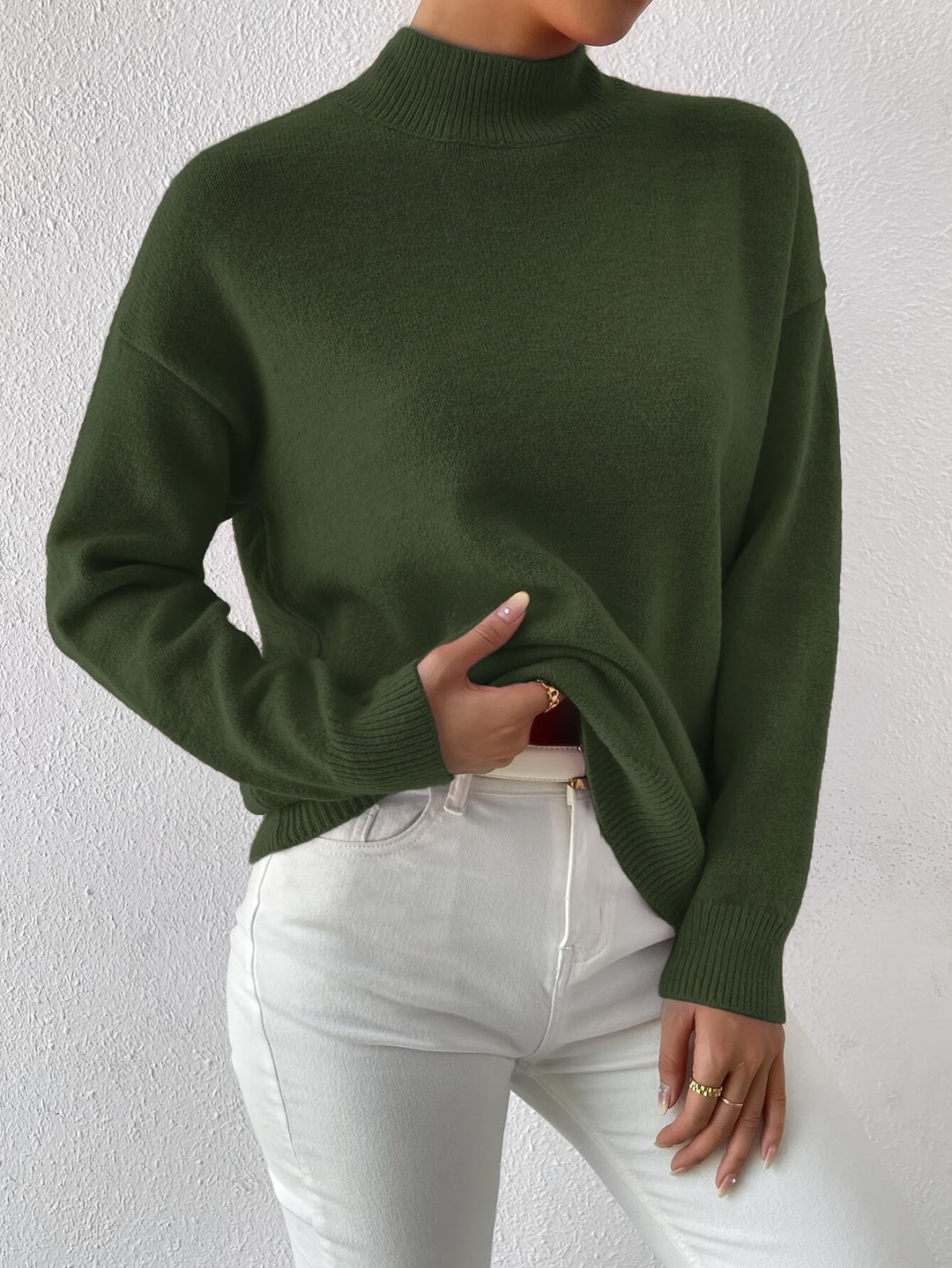 Lorelei | Refined Mock Neck Sweater - image 18