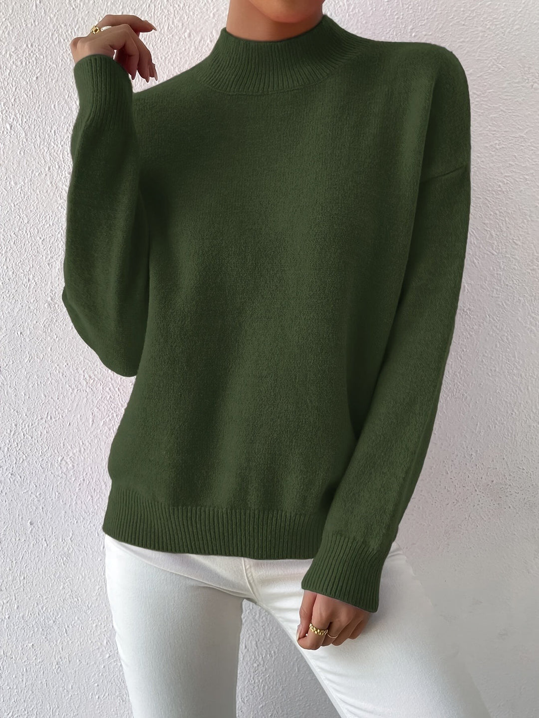 Lorelei | Refined Mock Neck Sweater - image 19