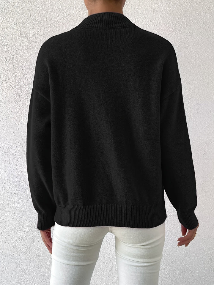 Lorelei | Refined Mock Neck Sweater - image 2