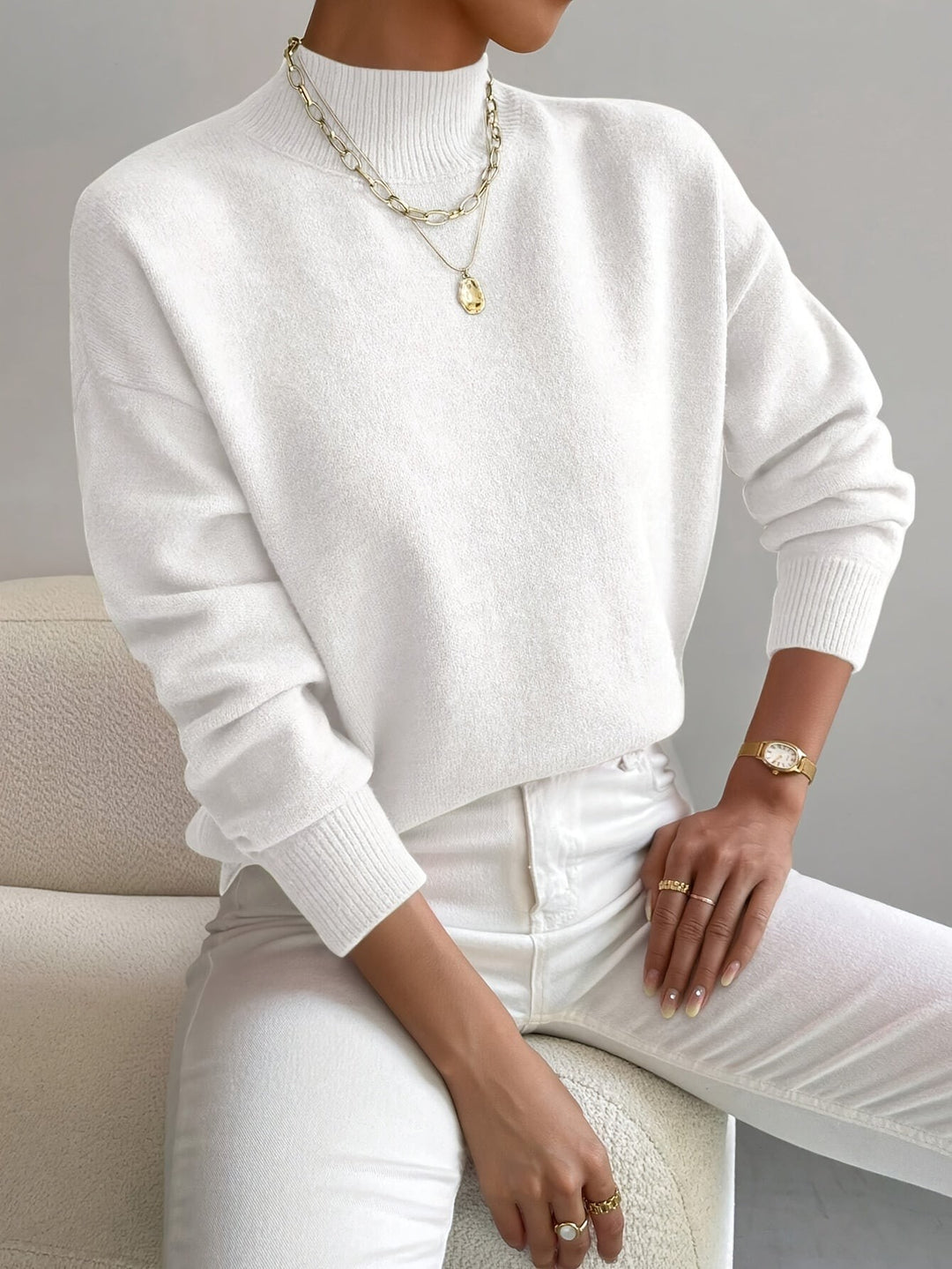 Lorelei | Refined Mock Neck Sweater - image 22