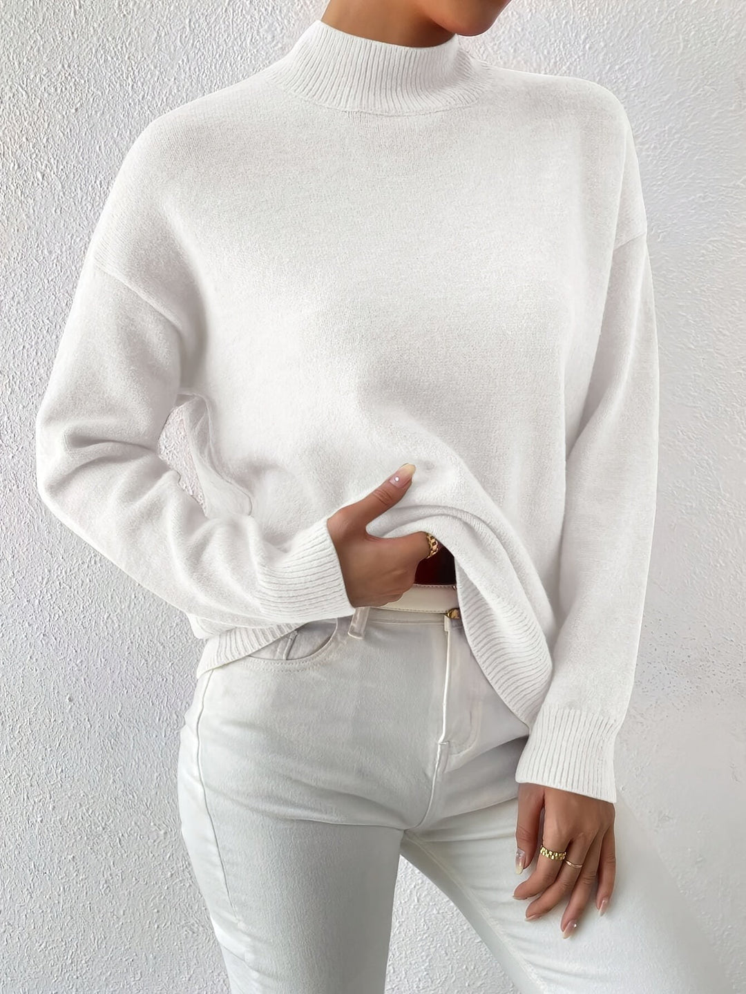Lorelei | Refined Mock Neck Sweater - image 25