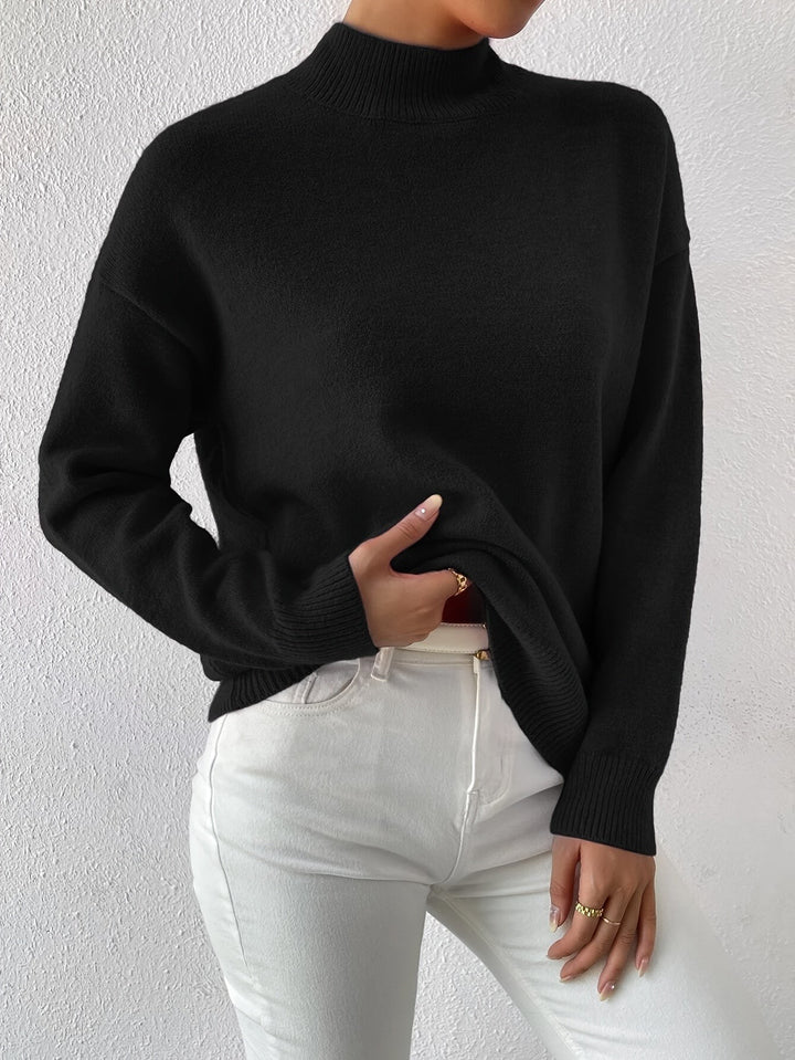 Lorelei | Refined Mock Neck Sweater - image 4