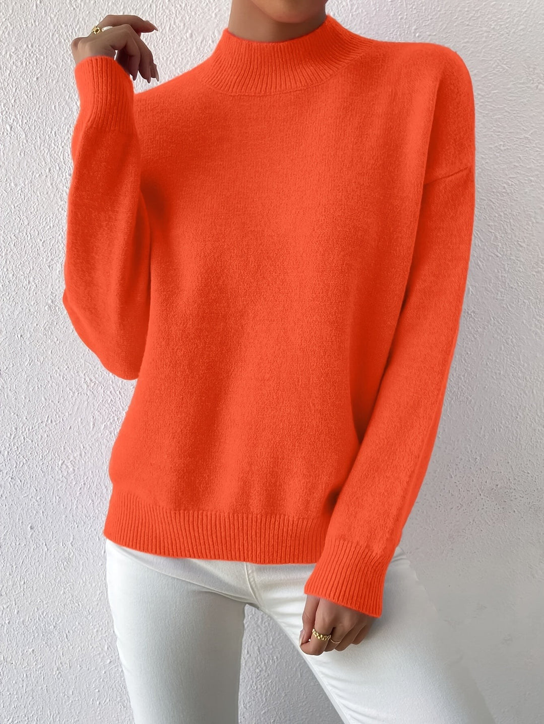 Lorelei | Refined Mock Neck Sweater - image 43