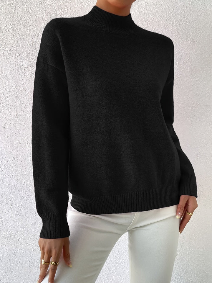 Lorelei | Refined Mock Neck Sweater - image 6