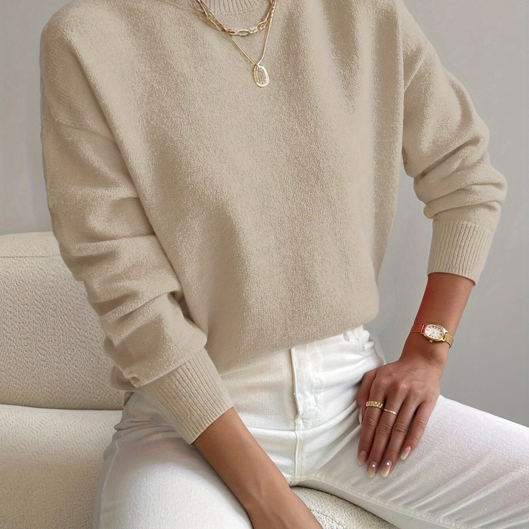 Lorelei | Refined Mock Neck Sweater - image 7