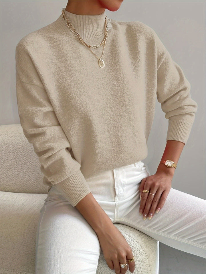 Lorelei | Refined Mock Neck Sweater - image 8